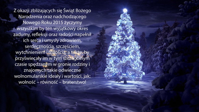Życzenia Świąteczno-Noworoczne 2014